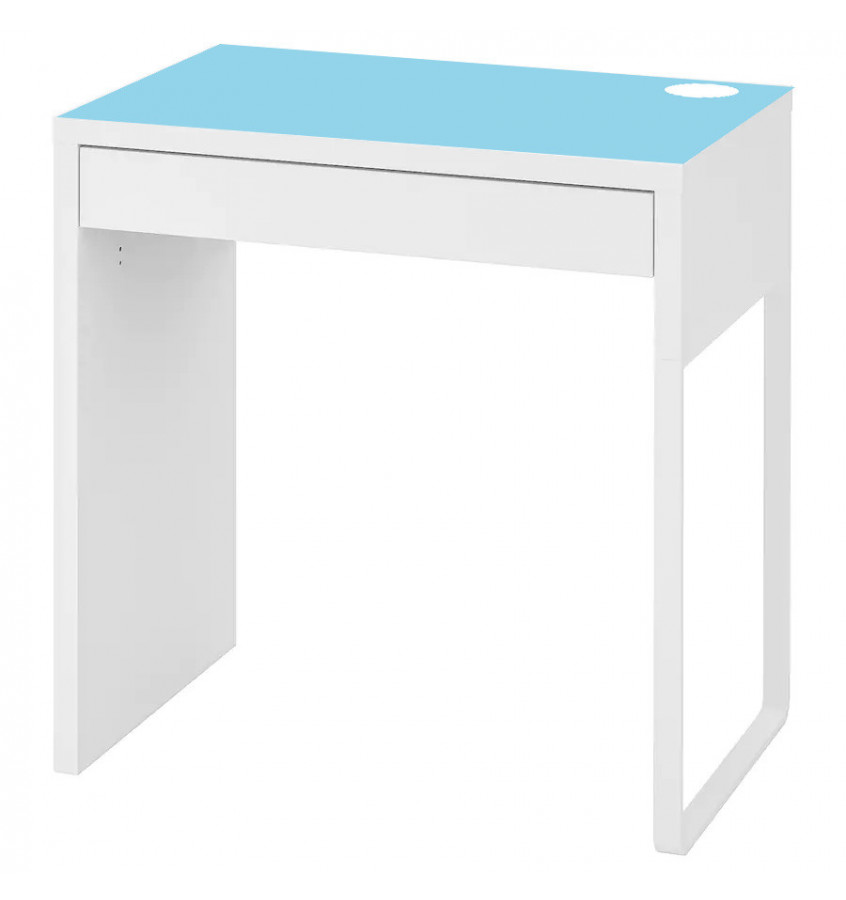Podkładka na biurko MICKE z IKEA 73x50cm - NIEBIESKA elastyczna mata ochronna