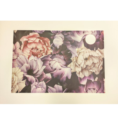 Podkładka 73x50 cm na biurko MICKE z IKEA mata ochronna - KWIATY