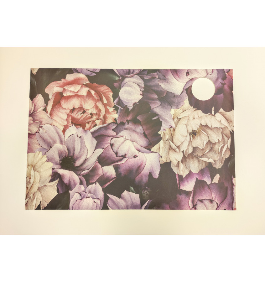 Podkładka 73x50 cm na biurko MICKE z IKEA mata ochronna - KWIATY