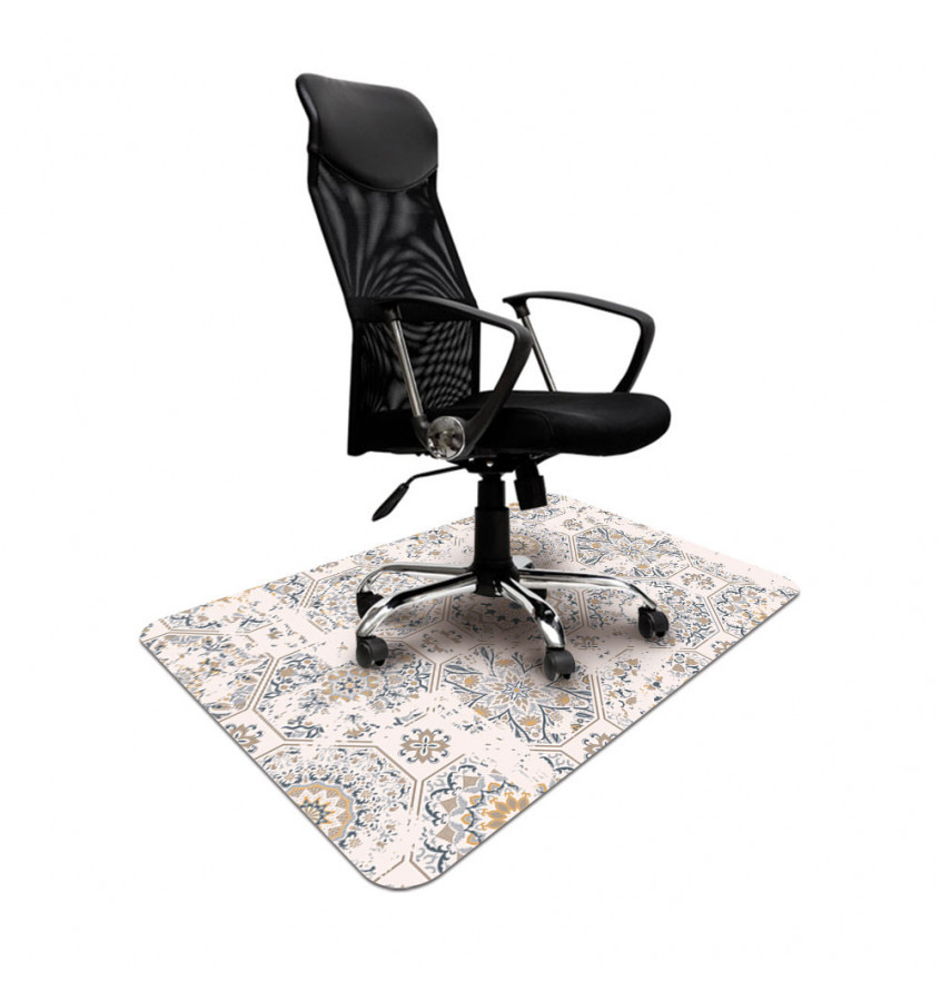 Elastyczna mata 80x120 cm ze wzorem 089 - pod krzesło