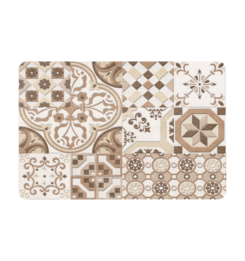 Mata 80x120 cm ze wzorem 090 - elastyczna