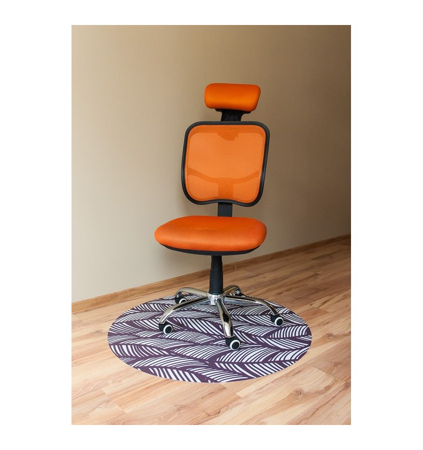 Mata ochronna podłogowa z grafiką 018 - okrągła średnica 100cm grubość 13mm