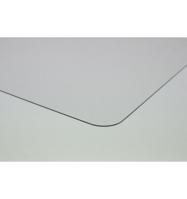 Podkładka przezroczysta 20x20 cm 1mm z PC pod doniczkę poliwęglan