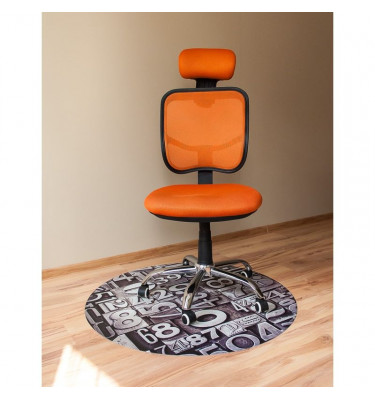 Mata ochronna podłogowa z grafiką 019 - okrągła średnica 100cm grubość 13mm