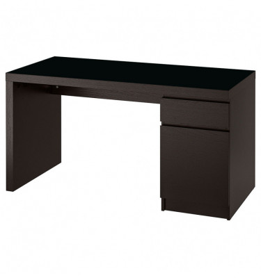 Podkładka na biurko 120x60cm mata antypoślizgowa - CZARNA