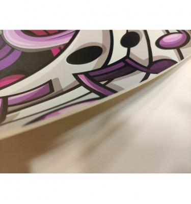 Podkładka 120x60cm na biurko - MAGENTA róż