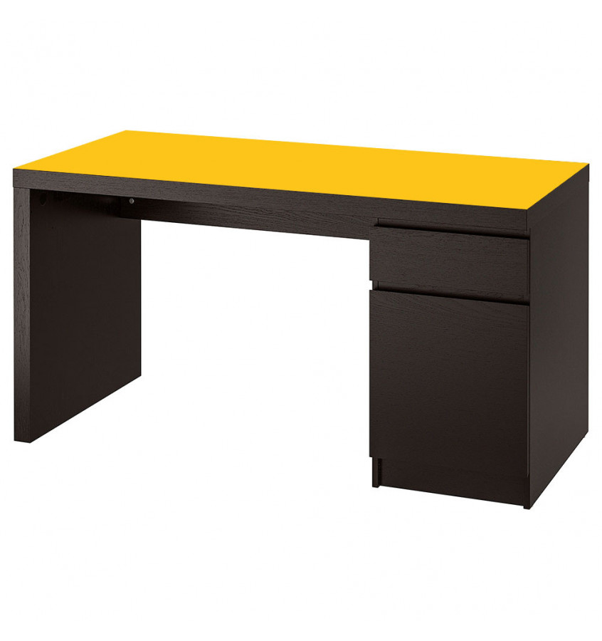 Podkładka 120x60 na stoliki LACK i HEMNES z IKEA - ŻÓŁTA 