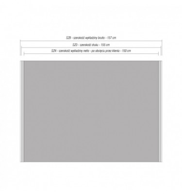 Wykładzina z grafiką skóra lamparta szerokość 150cm