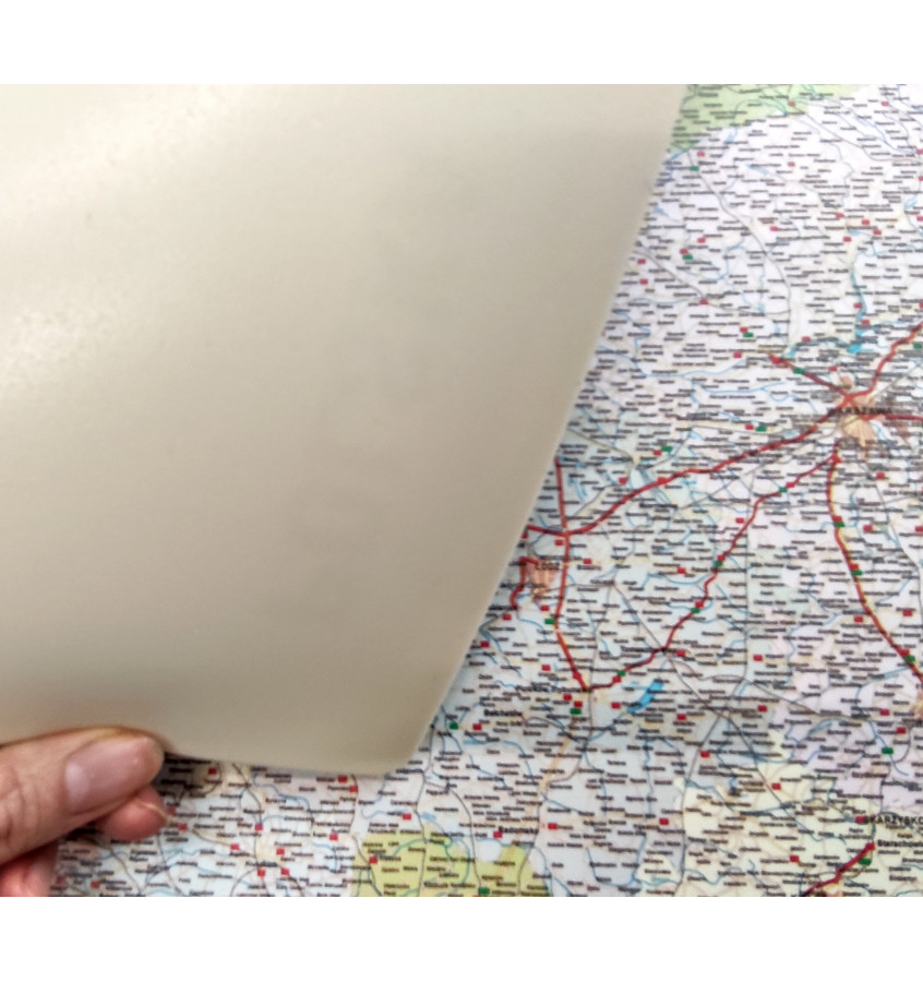 Podkładka 73x50cm na biurko MICKE z IKEA - Mapa Polski