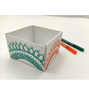 Organizery EKO do szuflady biurka zestaw 6 elementów