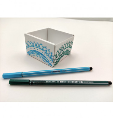 Organizery EKO do szuflady biurka zestaw 6 elementów