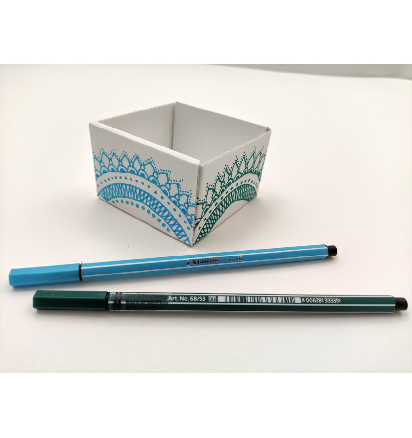 Organizery EKO do szuflady biurka zestaw 6 elementów