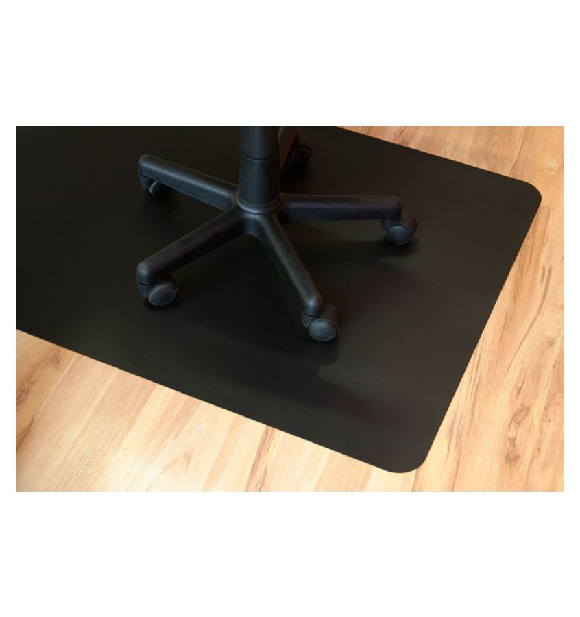 Mata ochronna 70x100cm CZARNA podkładka pod krzesło gr 17mm