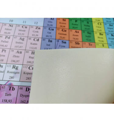 Podkładka 70x50 cm mata na biurko TABLICA MENDELEJEWA