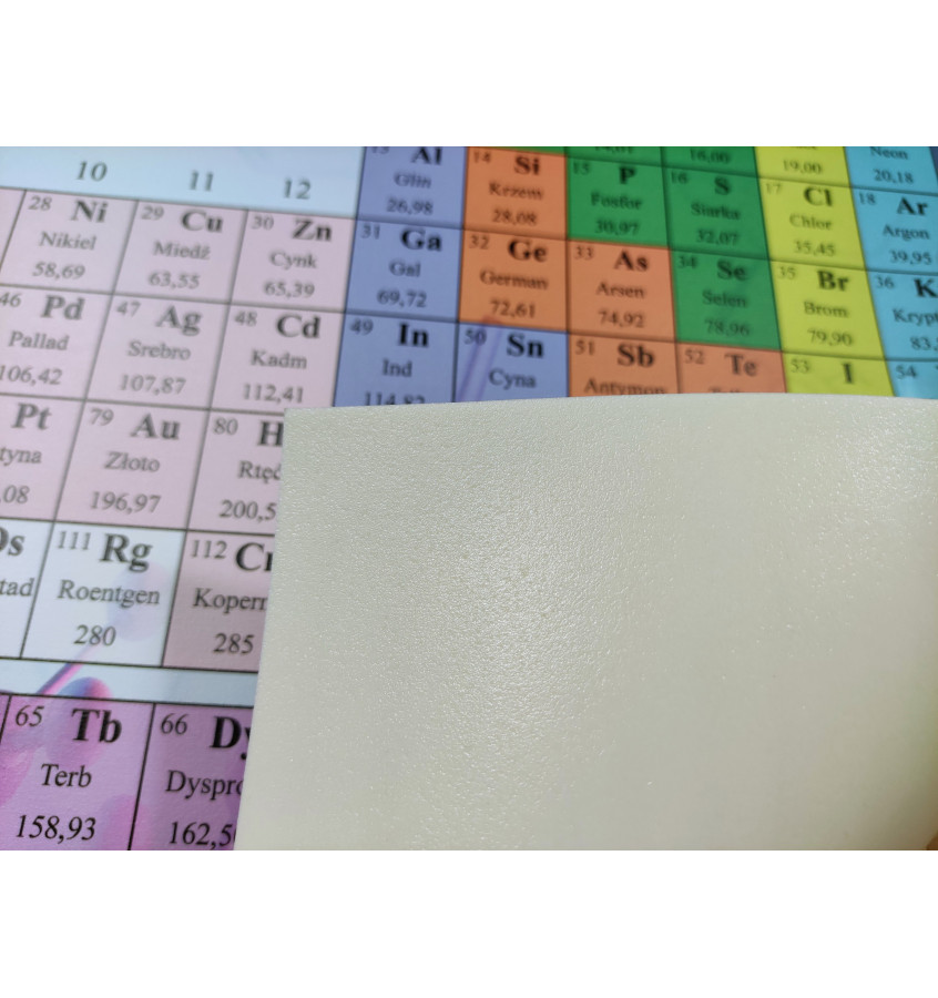 Podkładka 70x50 cm mata na biurko TABLICA MENDELEJEWA