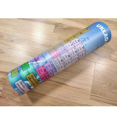 Podkładka 70x50 cm mata na biurko TABLICA MENDELEJEWA