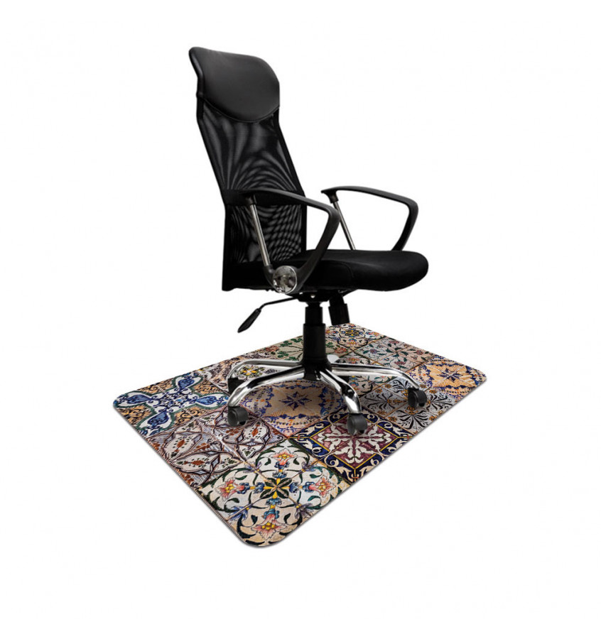 Podkładka elastyczna 70x100 cm ze wzorem 087 - pod krzesło
