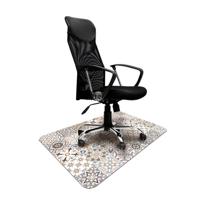 Mata elastyczna 70x100 cm ze wzorem 095 - pod krzesło