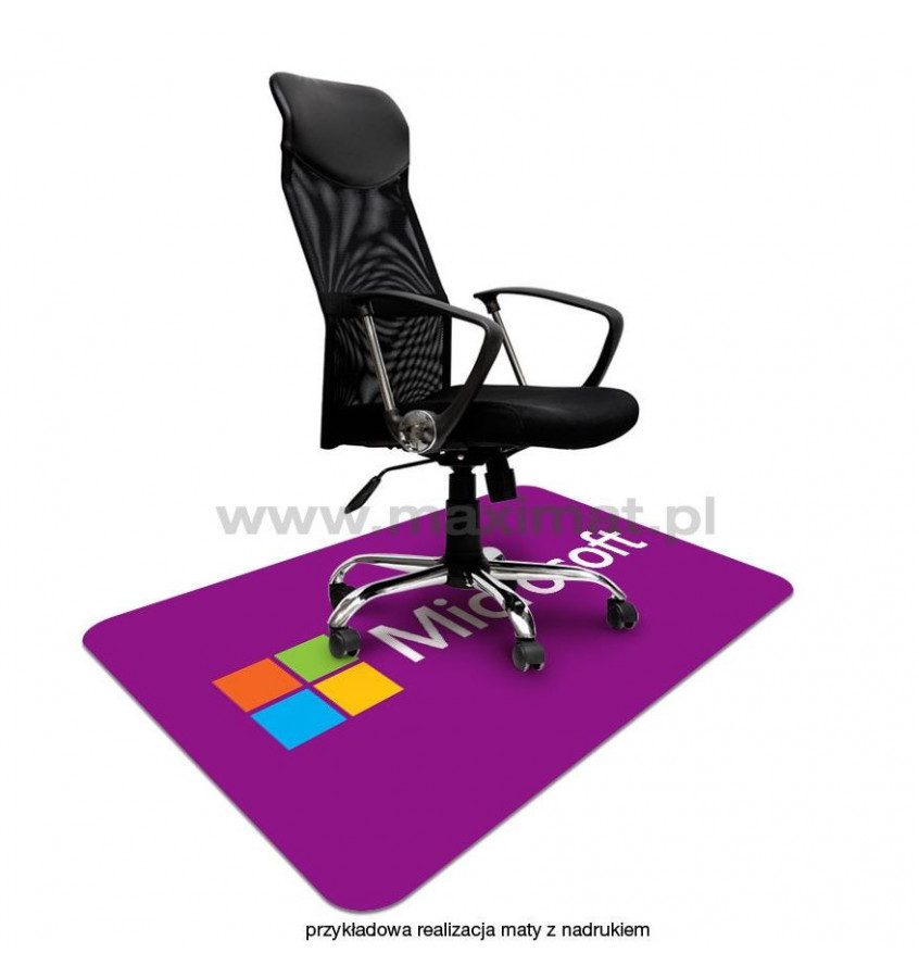 Podkładka ochronna pod krzesło z nadrukiem indywidualnym 100x140cm gr. 13mm