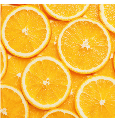 Mata ochronna 55x55 cm - 025 PLASTRY POMARAŃCZY