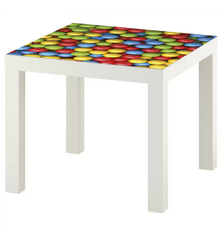 Podkładka elastyczna 55x55 cm - 050 Kolorowe PIŁKI