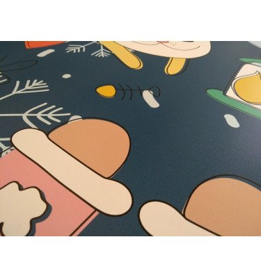 Podkładka dla dzieci 55x55 cm - 054 dla dzieci