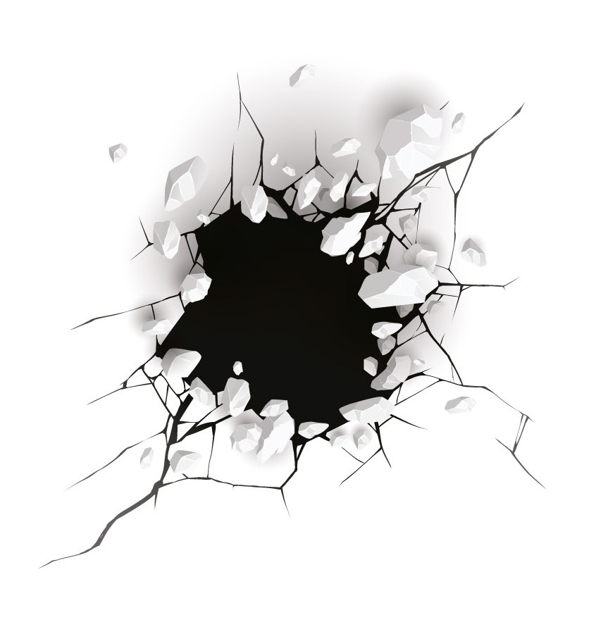 Mata elastyczna 55x55 cm - 059 CZARNA DZIURA