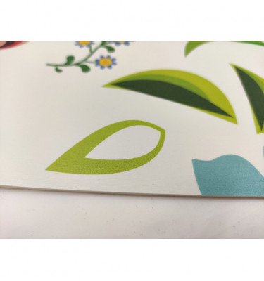 Mata ochronna 55x55 cm - 072 ciemne drewno