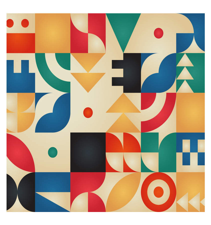 Podkładka 55x55 cm - 083 ABSTRAKCJE