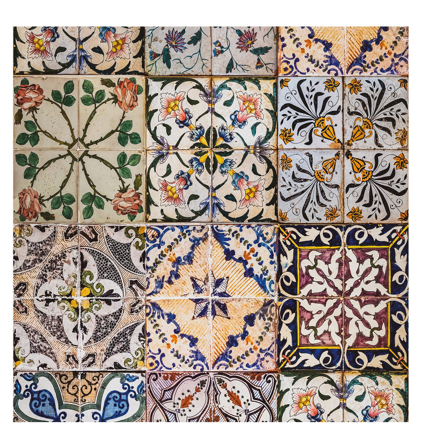 Podkładka 55x55 cm - 087 KAFELKI VINTAGE