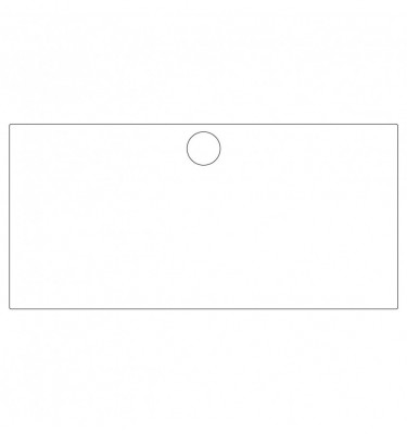 Przezroczysta podkładka 105x50cm na biurko MICKE z IKEA