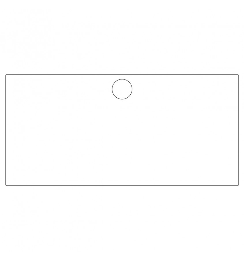 Przezroczysta podkładka 105x50cm na biurko MICKE z IKEA