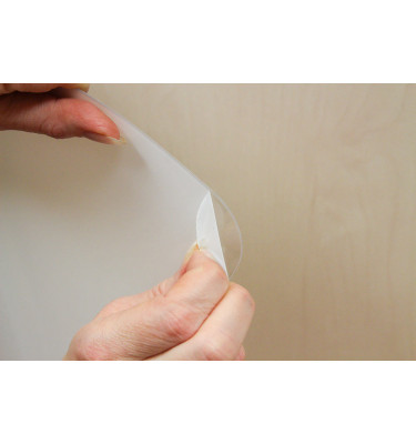 Przezroczysta podkładka 105x50cm na biurko MICKE z IKEA