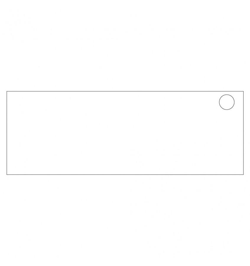 Przezroczysta podkładka 142x50cm na biurko MICKE z IKEA