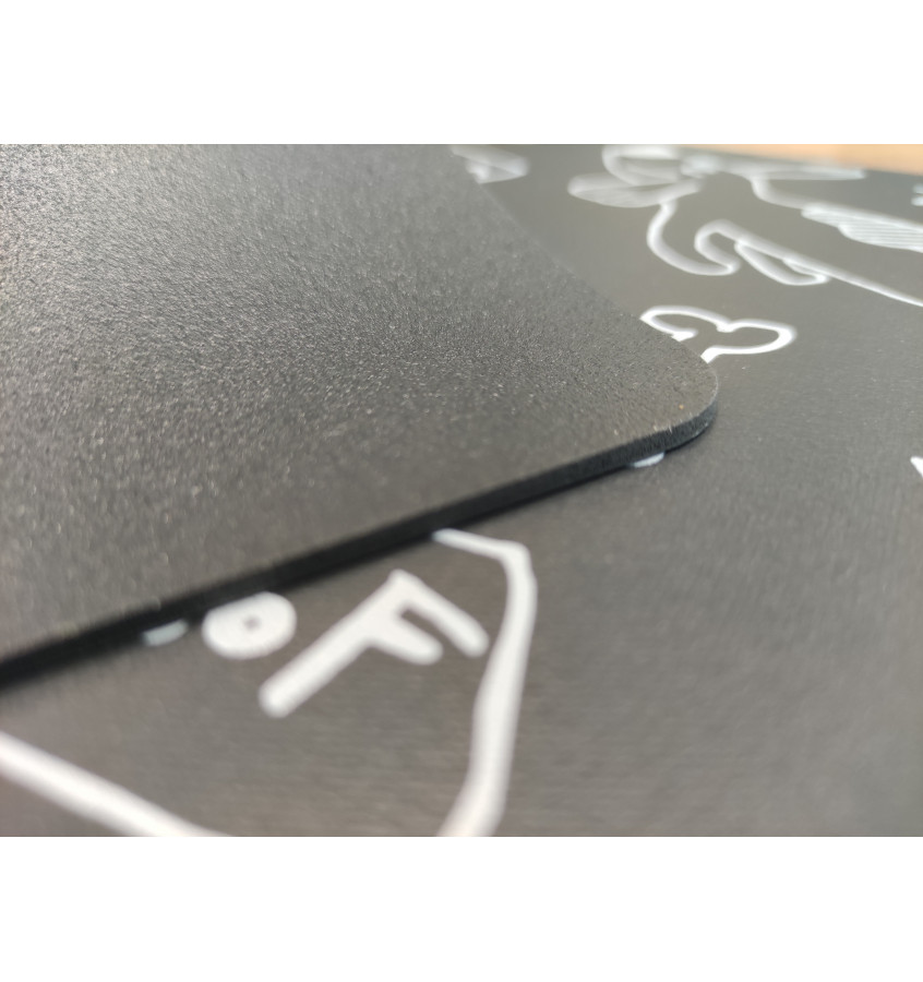 Mata 100x140 cm - ANTRACYT ciemnoszara