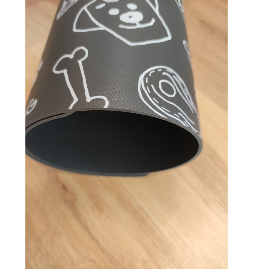 Elastyczna mata 80x120 cm gr. 22mm - ANTRACYT