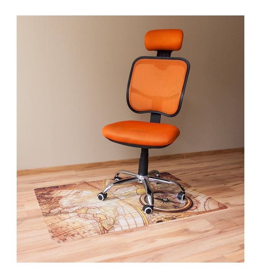 Mata ochronna pod fotel na kółkach z nadrukiem 028 - 80x120cm -  gr. 13mm