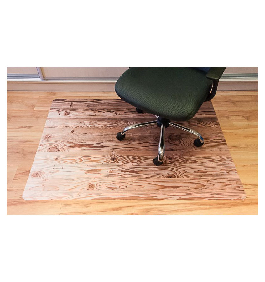 WYPRZEDAŻ podkładka 100x140cm gr 13mm pod krzesła ze wzorem 065 - DREWNO