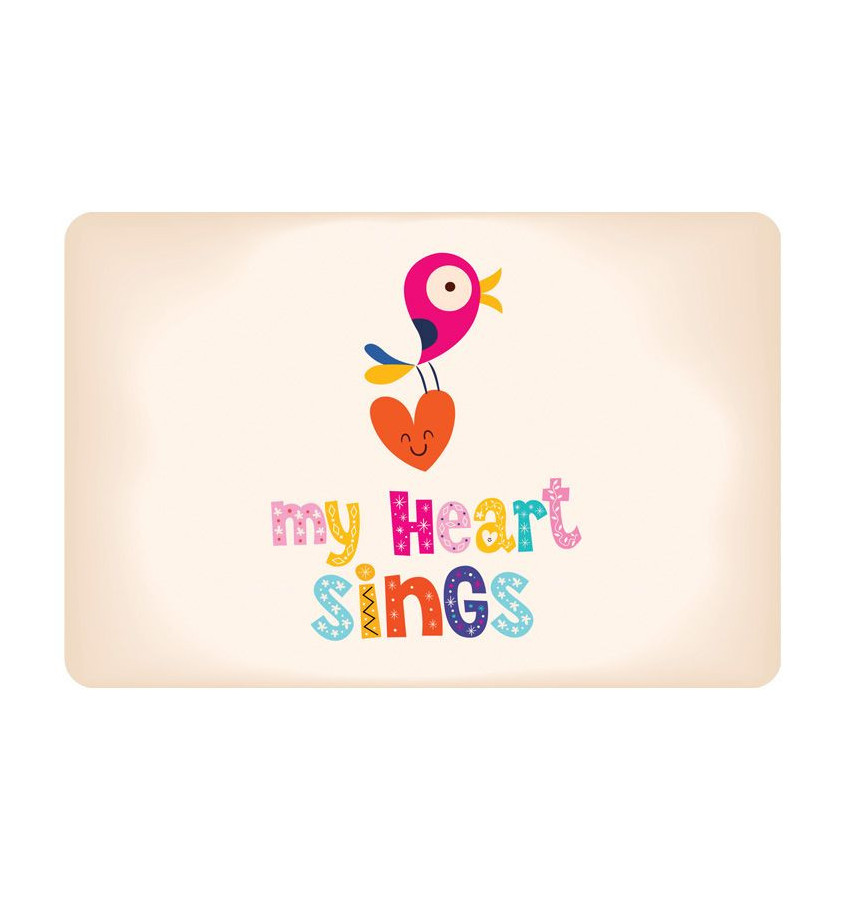 Mata ochronna pod krzesło na kółkach z grafiką 046 - pod fotel obrotowy - 80x120cm -  gr. 13mm