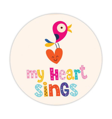 Mata ochronna pod krzesło na kółkach z grafiką 046 - pod fotel obrotowy - okrągła śr. 100cm gr. 13mm