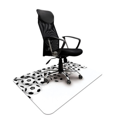 Mata 100x140cm gr 13mm ze wzorem 049 -PIŁKA NOŻNA 