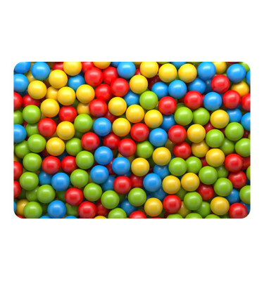 Mata 100x140cm gr 13mm ze wzorem 050 - PIŁECZKI