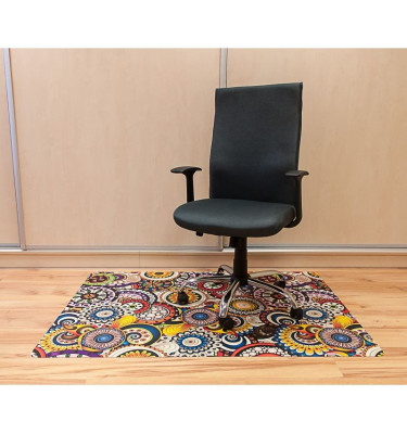 Mata 100x140cm gr 13mm ze wzorem 056 - KOLOROWE MANDALE