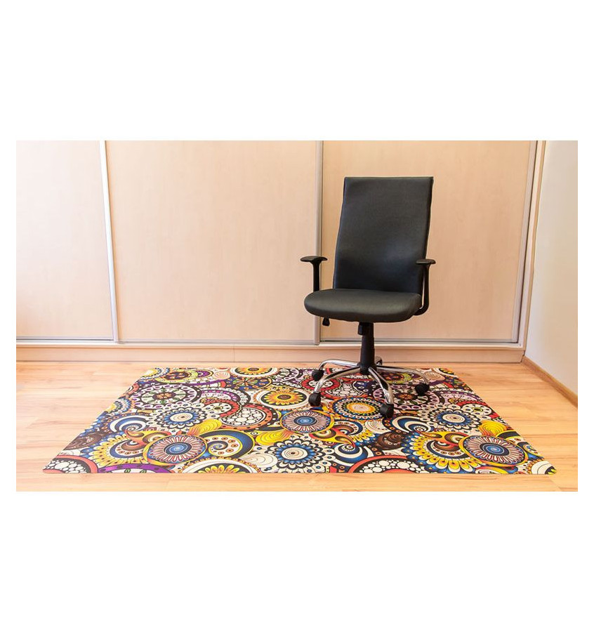 Podkładka 120x180cm gr 13mm ze wzorem 056 - KOLOROWE MANDALE