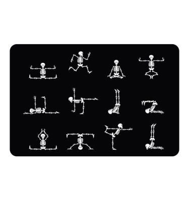 Podkładka 120x180cm gr 13mm ze wzorem 061 - GIMNASTYKA SZKIELETÓW