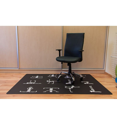 Podkładka 120x180cm gr 13mm ze wzorem 061 - GIMNASTYKA SZKIELETÓW