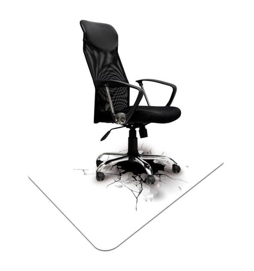 Mata 100x140cm gr 13mm ze wzorem 059 - CZARNA DZIURA