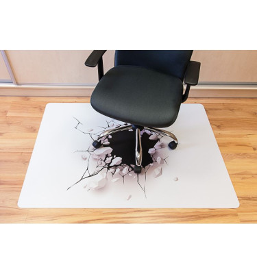 Mata 100x140cm gr 13mm ze wzorem 059 - CZARNA DZIURA