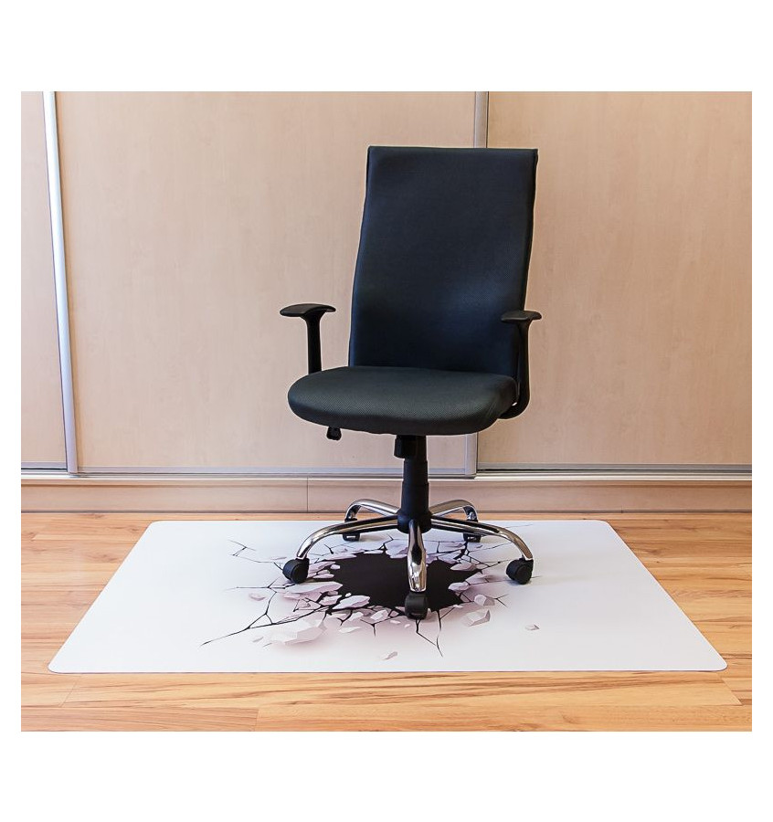 Mata 100x140cm gr 13mm ze wzorem 059 - CZARNA DZIURA