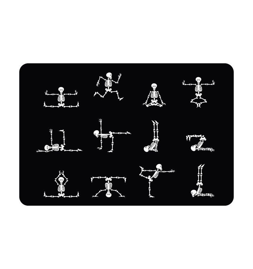 Mata ochronna pod krzesło na kółkach z grafiką 061 - pod fotele obrotowe - 80x120cm -  gr. 13mm